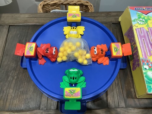 Vintage hungry frogs - frogs, game