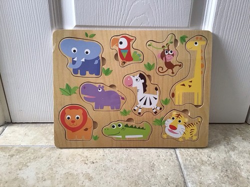 Chad valley wooden jigsaw - chad,