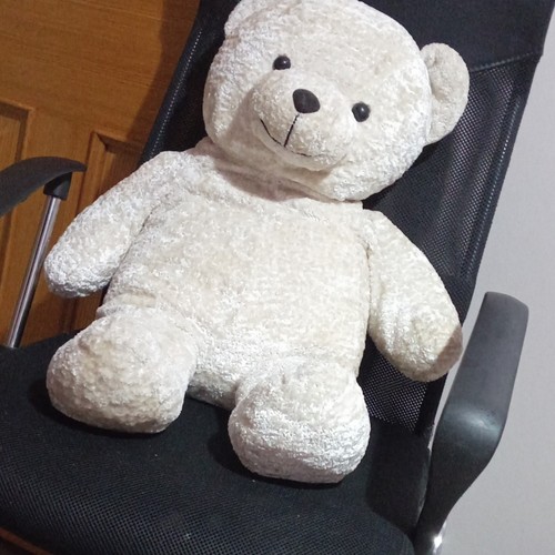 Chad valley white plush - chad,