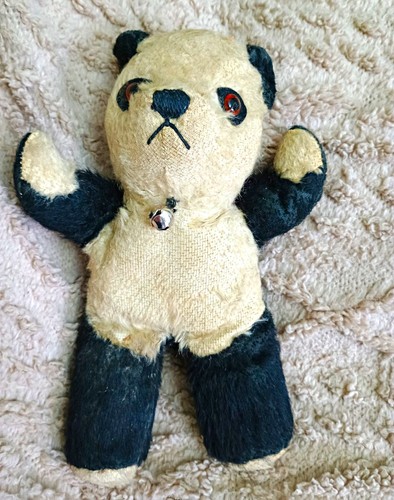 Vintage 1950s mohair - vintage, panda