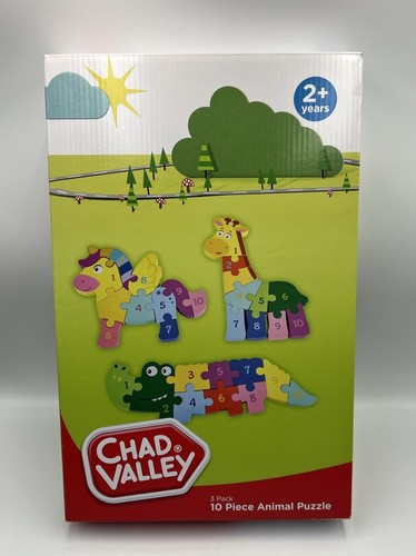 Kids animal wooden jigsaws - kids, 3