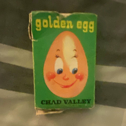 Chad valley golden egg boxed - golden,